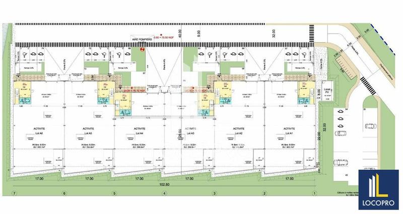 Local d'activité / Entrepôt - 5 640 m²