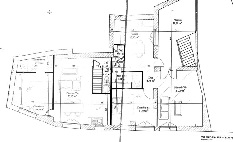 Immeuble - 123 m² - 5 pièces