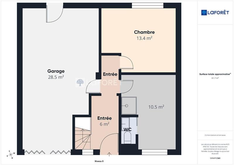 Maison - 93 m² - 5 pièces