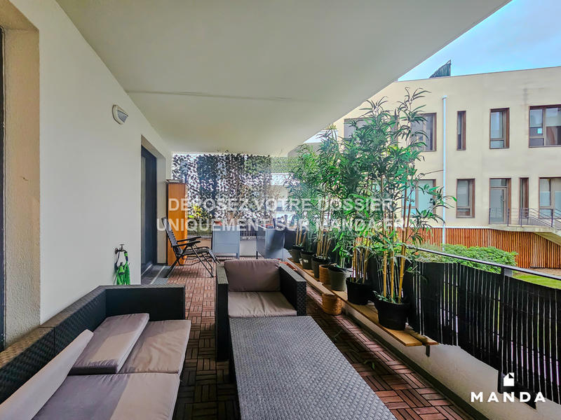 Chambre - 9 m² - 4 pièces