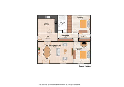 Maison - 148 m² - 5 pièces