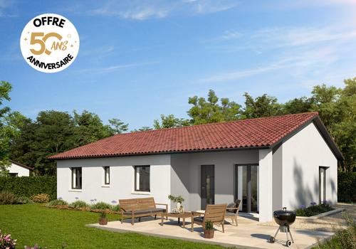 Maison - 90 m² - 4 pièces