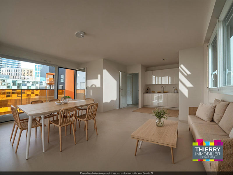 Appartement - 61 m² - 3 pièces