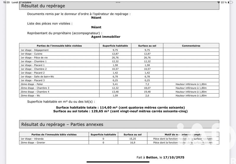 Maison - 115 m² - 5 pièces