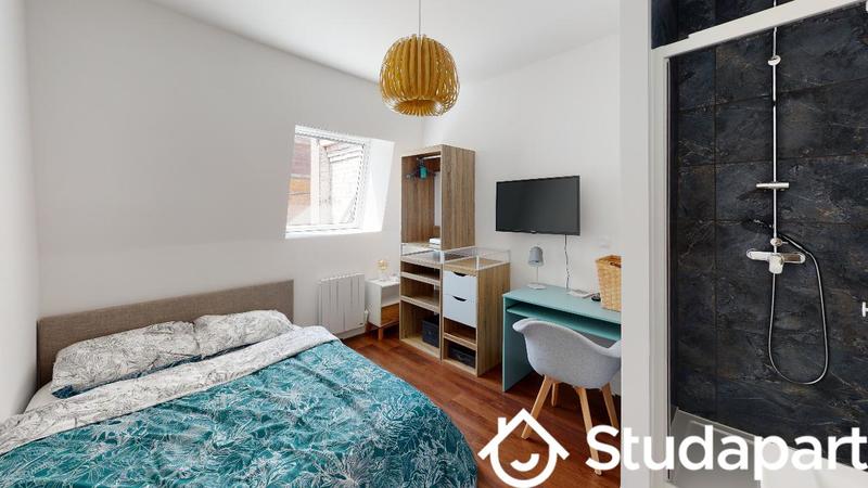 Chambre - 10 m² - 1 pièce