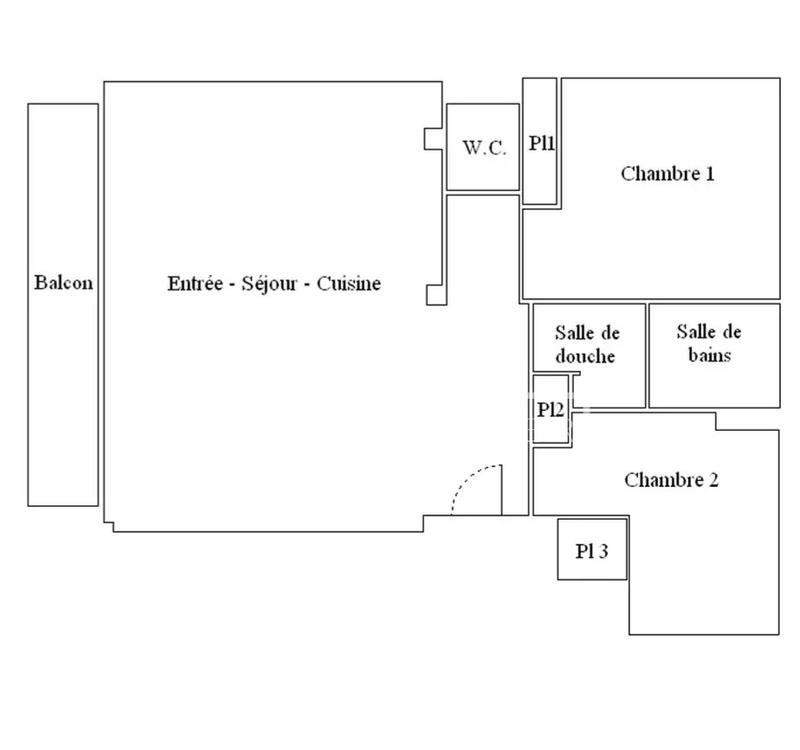 Appartement - 76 m² - 3 pièces