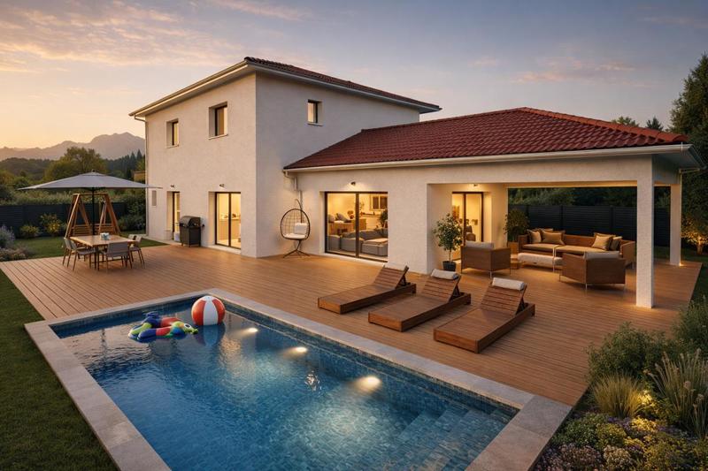 Maison - 163 m² - 6 pièces