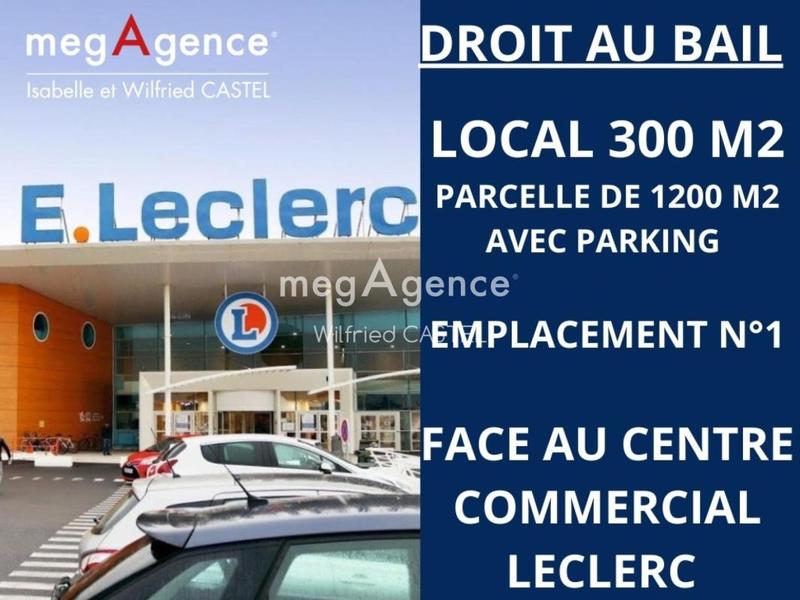 Fonds de commerce - 300 m²