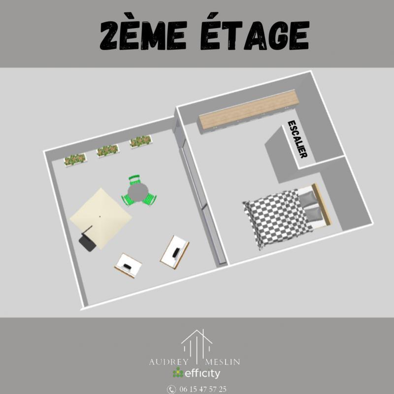 Appartement - 50 m² - 2 pièces