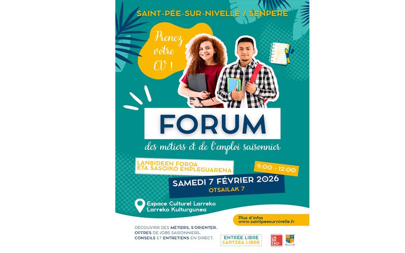 Forum des métiers et de l'emploi saisonnier