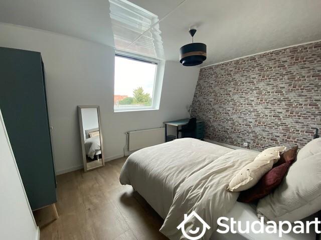 Chambre - 12 m² - 1 pièce