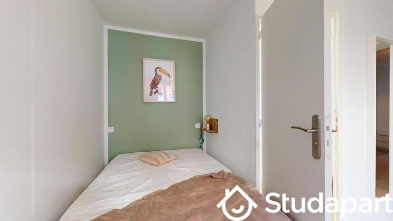 Chambre - 10 m² - 1 pièce