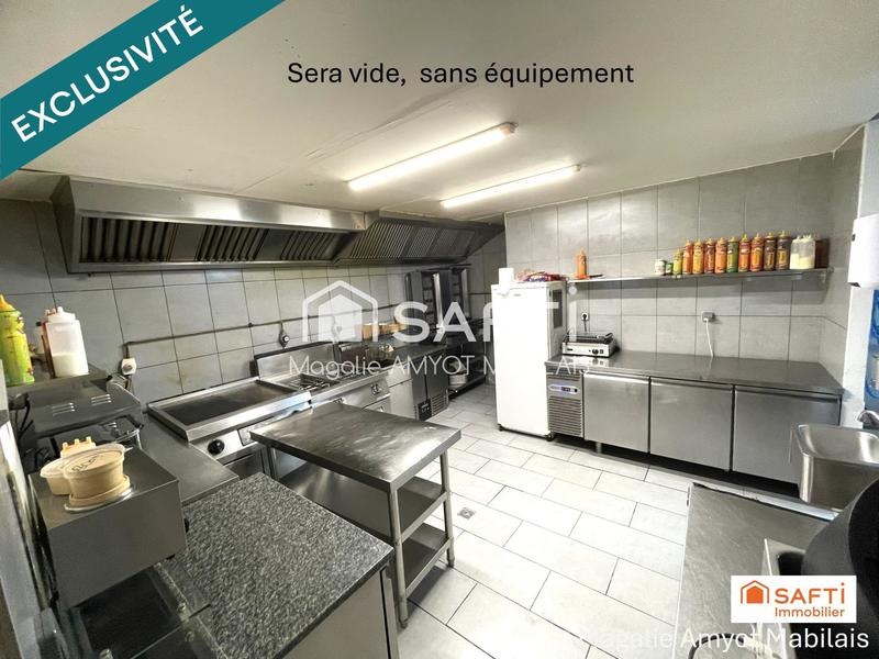 Local commercial - 125 m² - 3 pièces