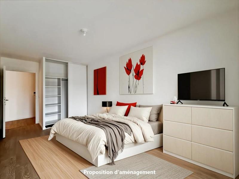 Appartement - 63 m² - 3 pièces