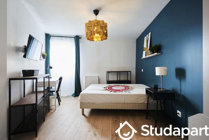 Chambre - 15 m² - 1 pièce