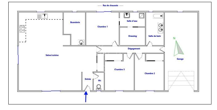 Maison - 123 m² - 4 pièces