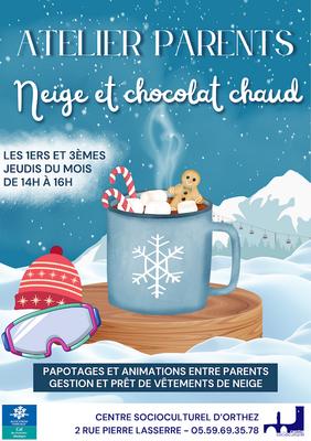 Atelier Parents : Neige et chocolat chaud