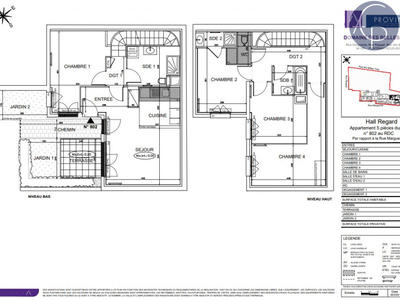 Appartement - 105 m² - 5 pièces