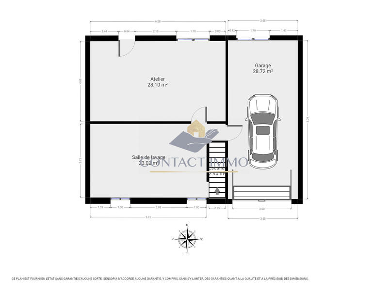 Maison - 129 m² - 5 pièces