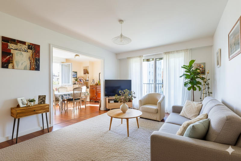 Appartement - 83 m² - 3 pièces