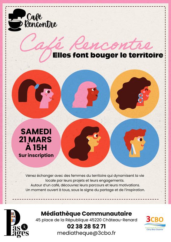 Café rencontre "elles font bouger le territoire"