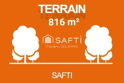 Terrain - 816 m²