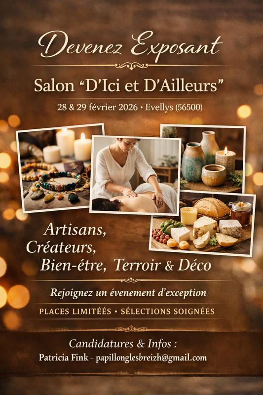 1er salon d'ici et d'ailleurs shopping et bien-être