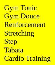 Gym Tonic à Naintré - Fitness