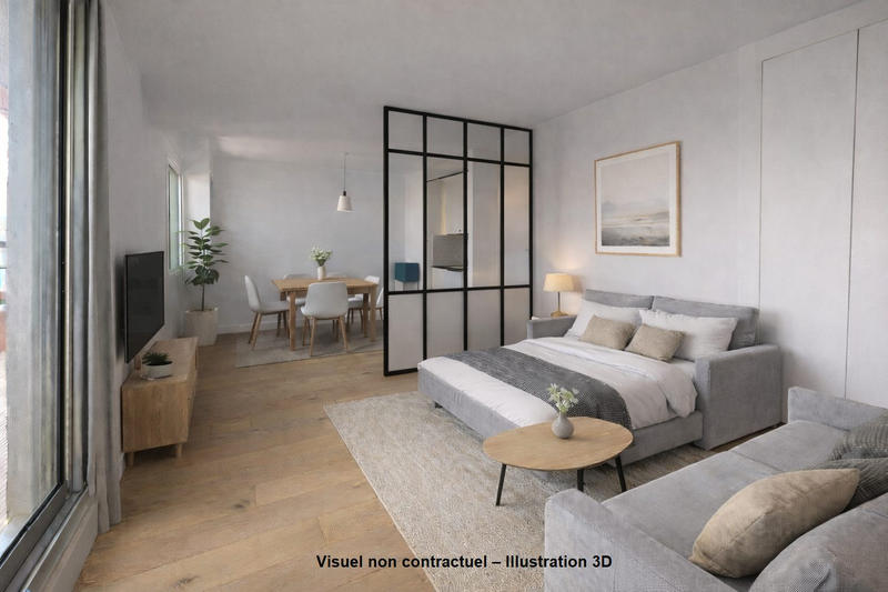 Appartement - 29 m² - 1 pièce