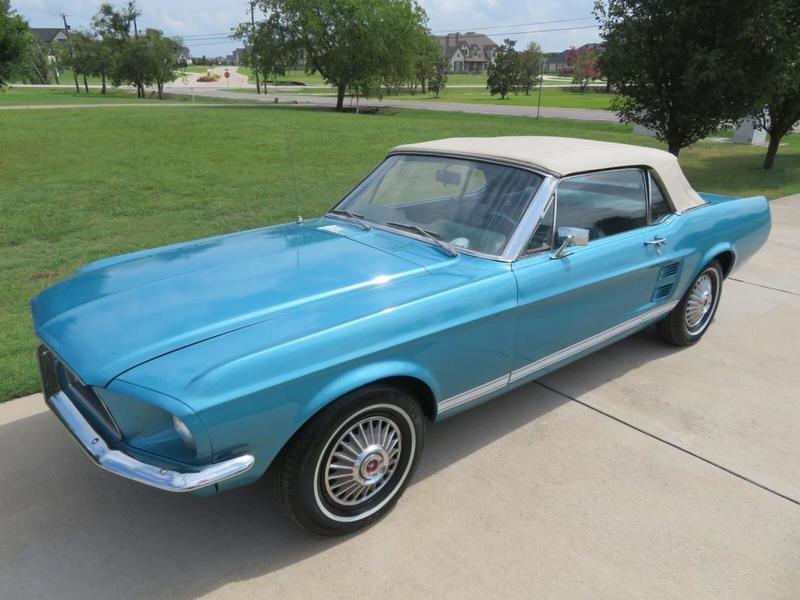 Ford Mustang cabriolet v8 matching number