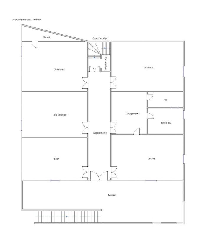 Maison de village - 124 m² - 5 pièces