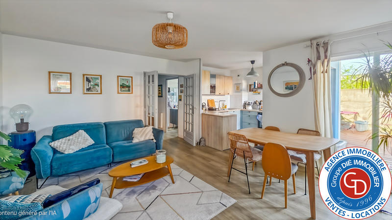 Appartement - 65 m² - 3 pièces