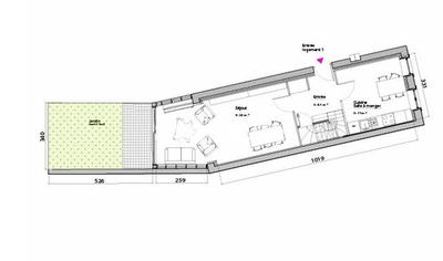 Maison - 80 m² - 3 pièces