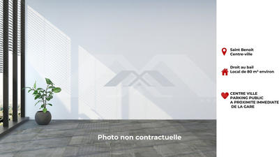 Fonds de commerce - 80 m²