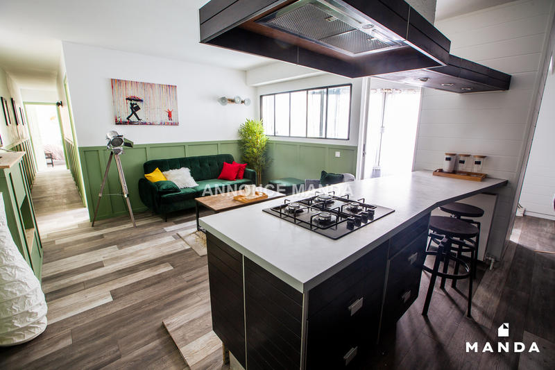 Chambre - 9 m² - 6 pièces