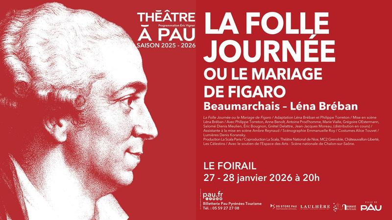 Théâtre à Pau - la folle journée ou le mariage de Figaro
