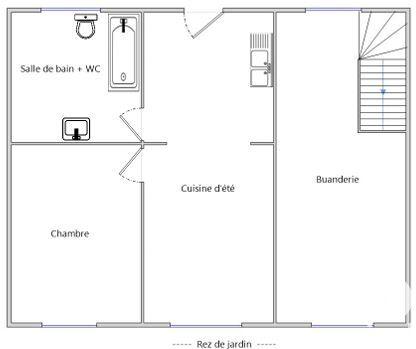 Maison - 125 m² - 6 pièces