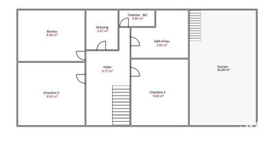 Maison - 130 m² - 5 pièces