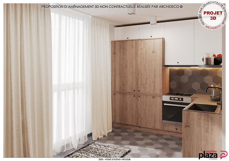 Appartement - 72 m² - 3 pièces