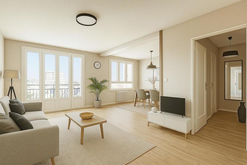 Appartement - 63 m² - 3 pièces