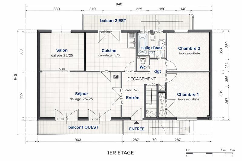 Maison - 108 m² - 5 pièces