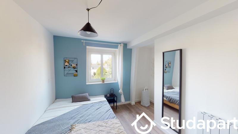 Chambre - 12 m² - 1 pièce