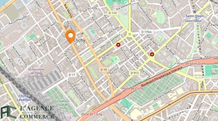 Fonds de commerce - Local commercial - 89 m²