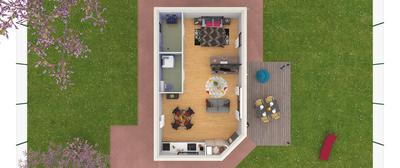 Maison - 49 m² - 2 pièces