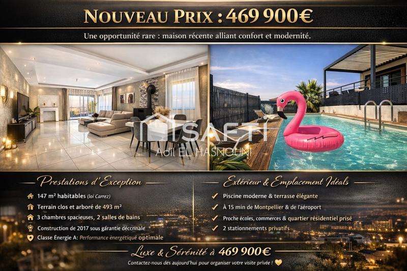 Maison - 150 m² - 5 pièces