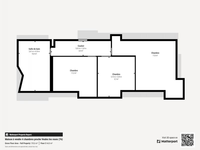 Longère - 120 m² - 5 pièces