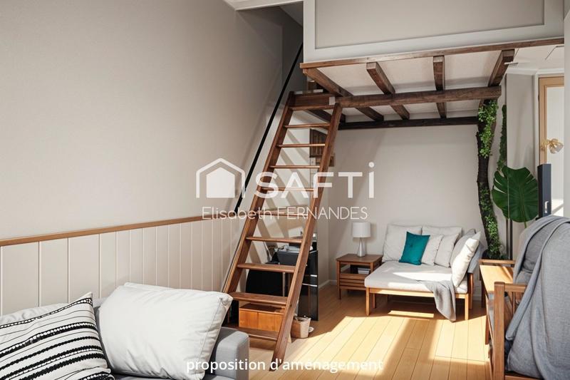 Appartement - 27 m² - 1 pièce