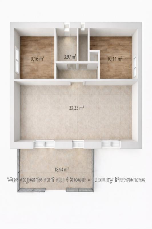 Appartement - 56 m² - 3 pièces