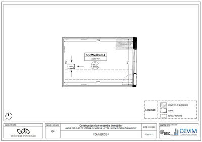 Local commercial - 33 m²