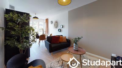 Chambre - 12 m² - 1 pièce